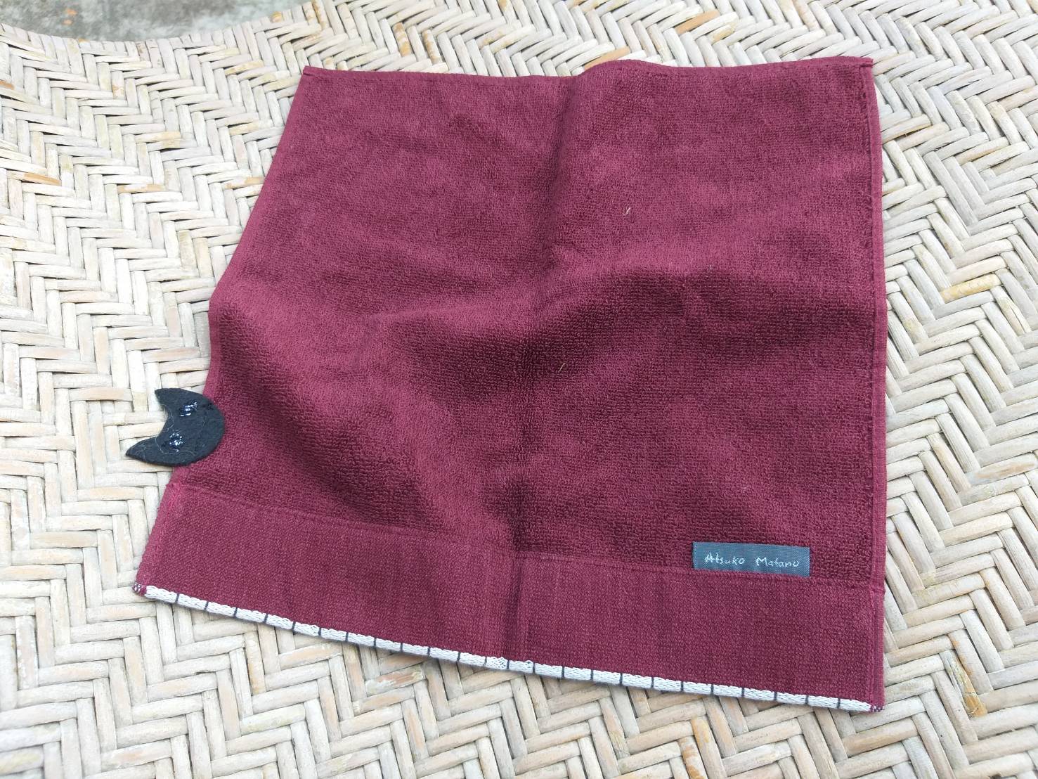 ผ้าขนหนูเช็ดหน้า Atsuko Matano แบรนด์แมวดำ