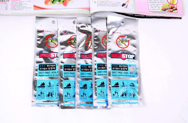 สายรัดข้อมือกันยุง จากธรรมชาติ Mosquito wristband repellent