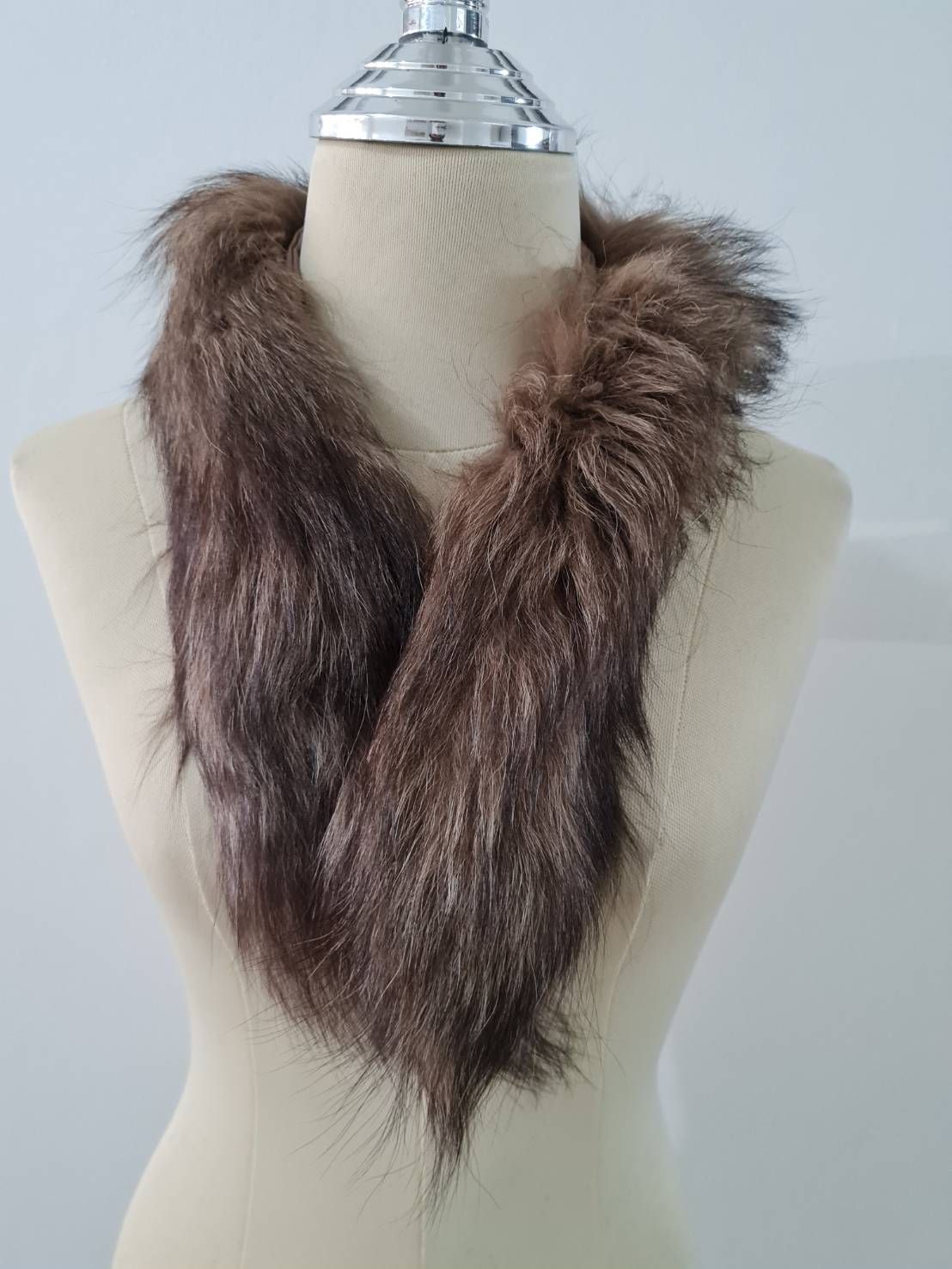 ผ้าพันคอ Fur Fox แท้ ขนฟูอวบแน่นๆ