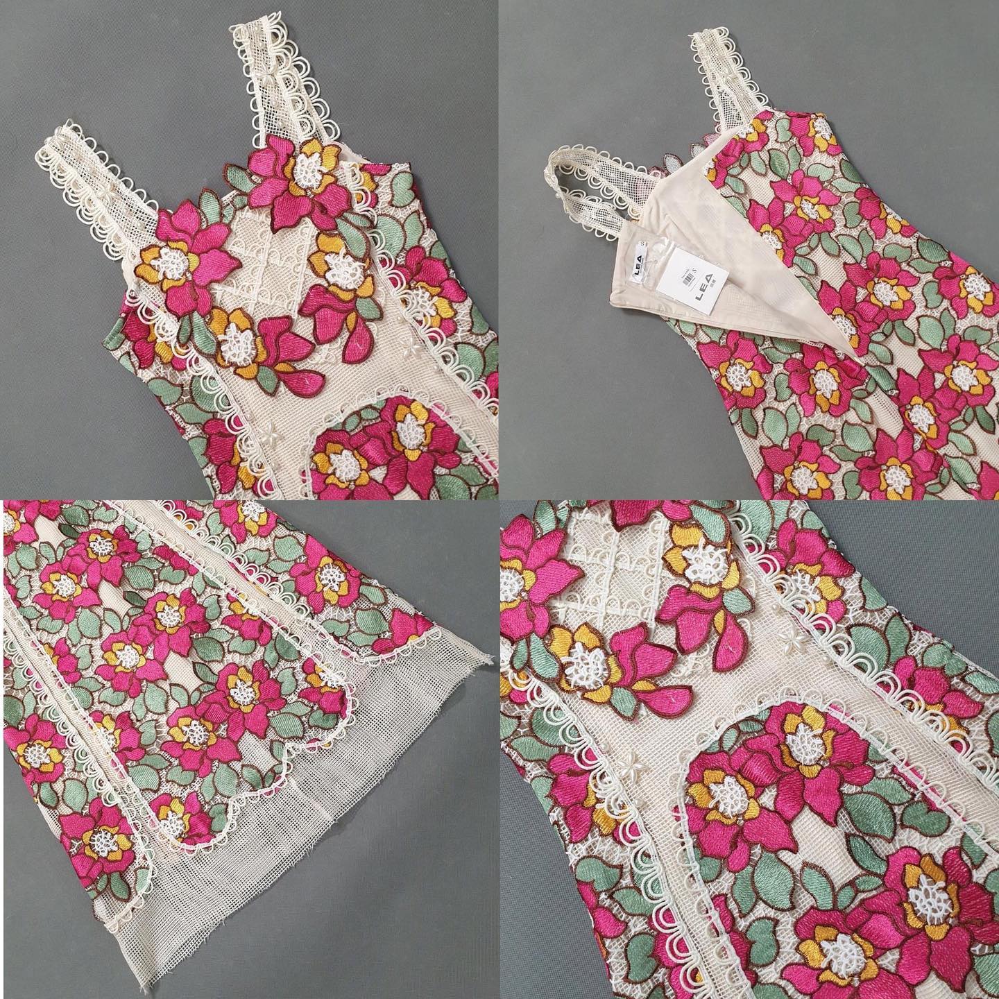 เดรสเสื้อกล้ามแขนกุดกระโปรงทรงเอ สินค้าคุณภาพ (พร้อมส่ง)