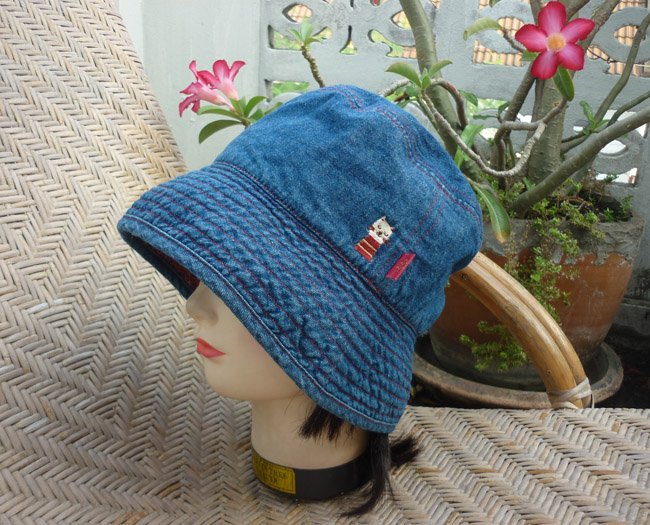 หมวกปีกกว้าง KUSUGURU ใส่ได้ 2 ด้าน น่ารักมาก