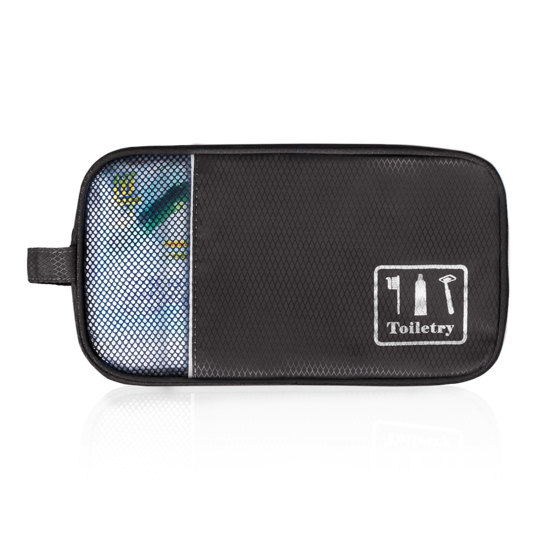 Bagsmart กระเป๋าจัดระเบียบเดินทาง 4 ใบ กันน้ำ พกพาสะดวก ใส่เสื้อผ้า, อุปกรณ์ไอที, อุปกรณ์น้ำ และรองเท้า (Black)