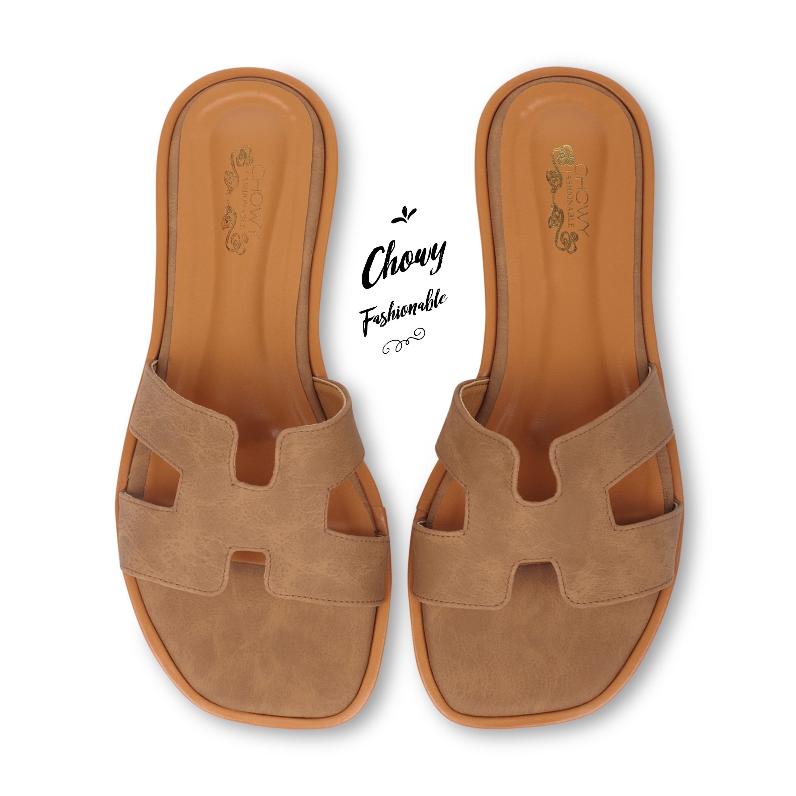 รองเท้าแตะไซส์ใหญ่ 37-50 รุ่น HSANDY By Chowy แตะสวมไซส์ใหญ่ CH0156