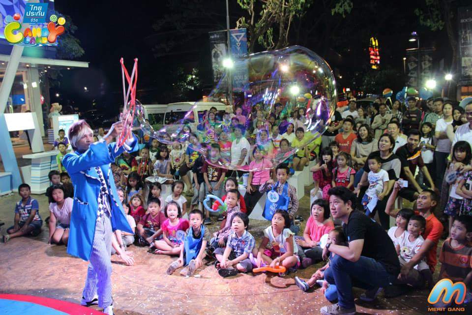 บับเบิ้ลโชว์ โชว์ฟองสบู่ ฟองสบู่ยักษ์ Bubble Show