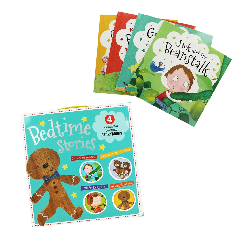 My Collection of Bedtime Stories : Set of 4 Books by Nick Page เซตหนังสือนิทานก่อนนอน 4 เล่มพร้อมกระเป๋า