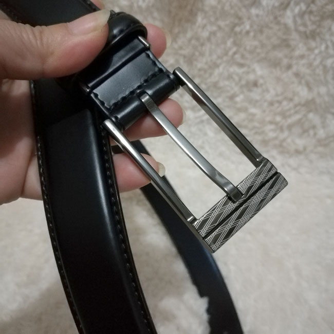 เข็มขัดชาย MODA RITORNO หนังสีดำ /ของใหม่/