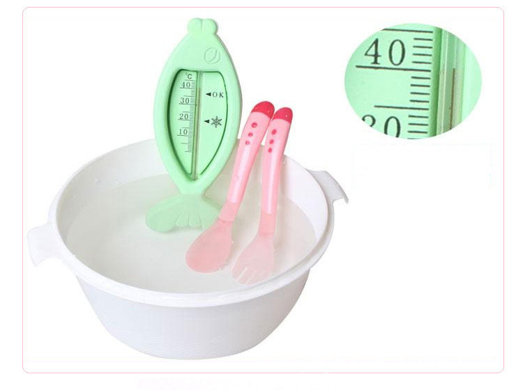 ช้อนส้อมเด็ก ช้อนกินข้าวลูก ช้อนเด็กหัดกิน เปลี่ยนสีตามอุณหภูมิอาหาร NanaBaby