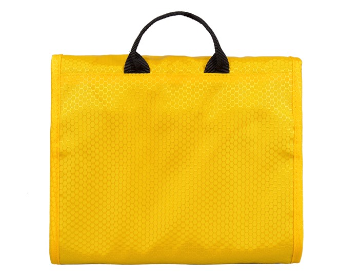 Bagsmart กระเป๋าใส่อุปกรณ์อาบน้ำ คุณภาพสูง ใส่อุปกรณ์อาบน้ำ แขวนได้ สำหรับเดินทาง ท่องเที่ยว (Yellow)