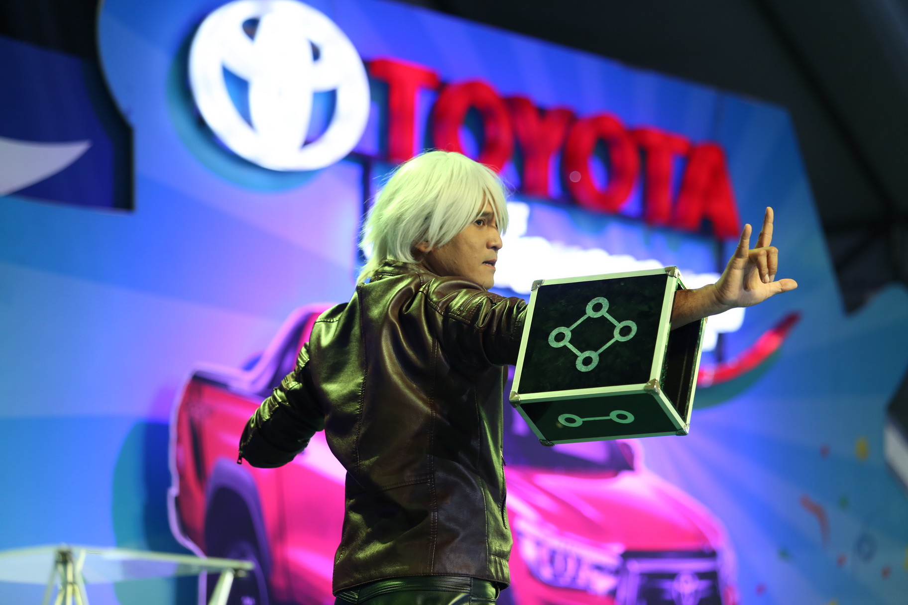 มายากล นักมายากล การแสดง โชว์ Magic Show "งาน TOYOTA BIG DAY" 01/02/2562