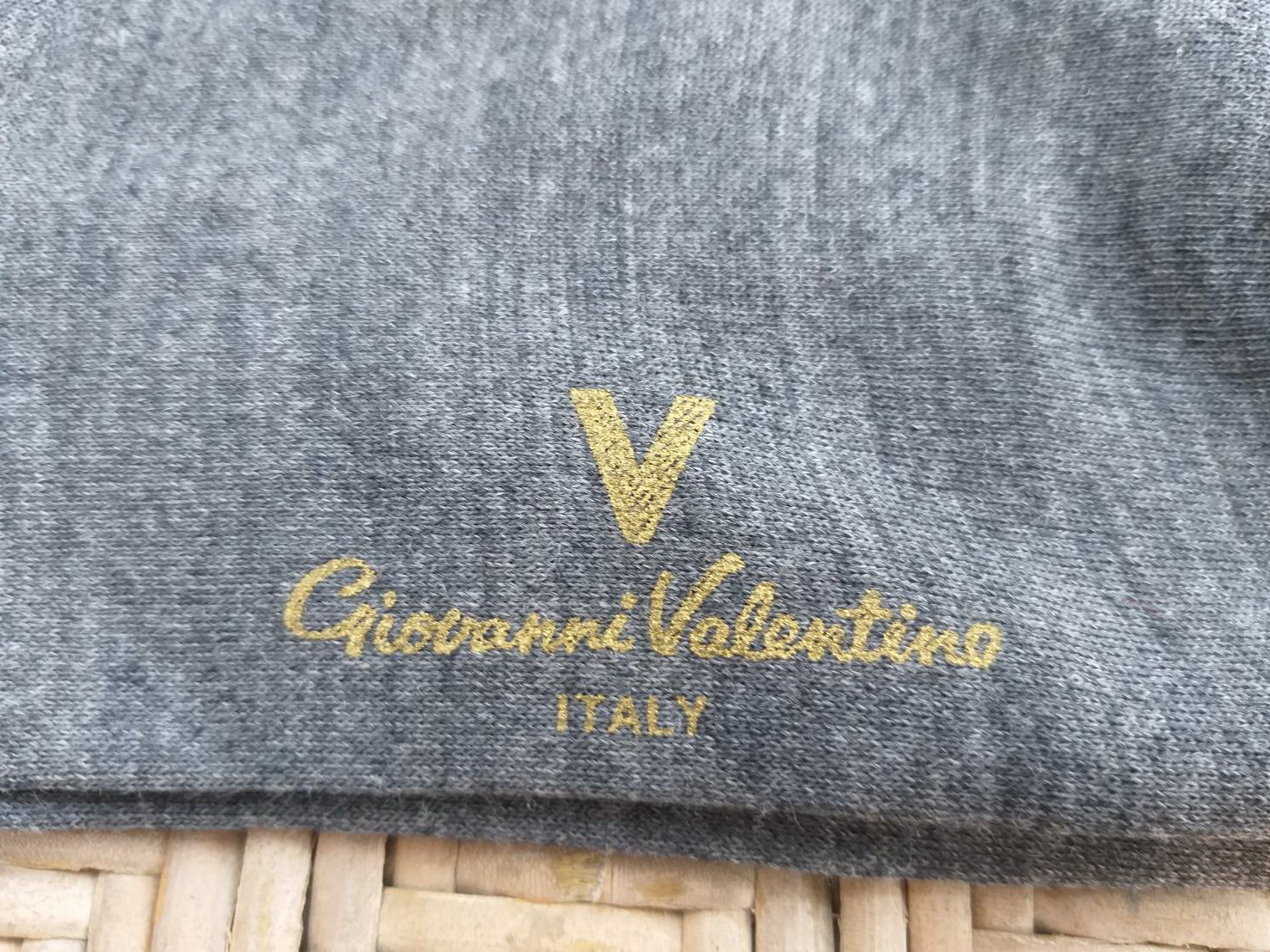 ถุงเท้าชาย Giovanni Valentino ITALY สีเทา