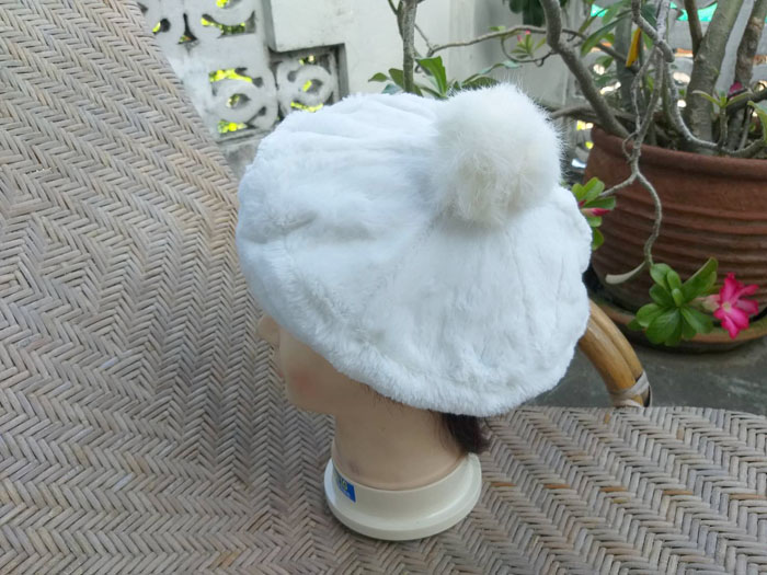 หมวกเบเร่ต์เฟอร์นุ่มๆๆ สวยเก๋น่ารักมากของ CECIL MCBEE