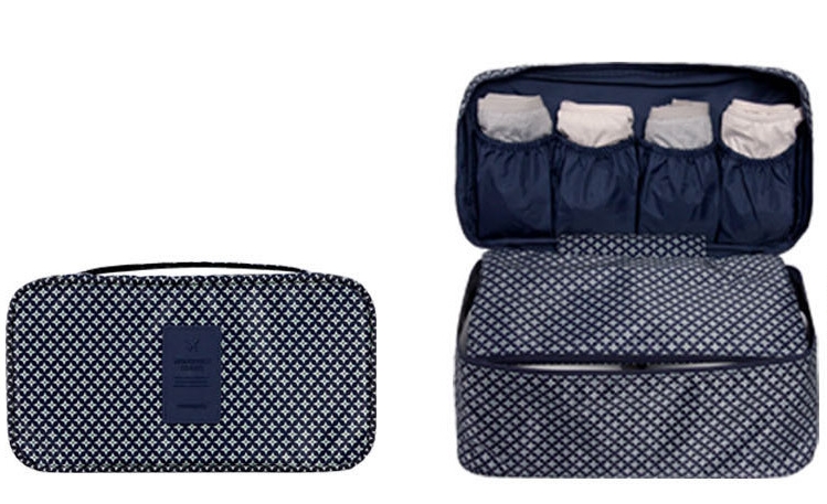 DINIWELL กระเป๋าใส่ชุดชั้นใน กางเกงใน รุ่นพิเศษ เหมาะทั้งหญิง และชาย ช่องเยอะ ผลิตจากโพลีเอสเตอร์คุณภาพสูง กันน้ำ