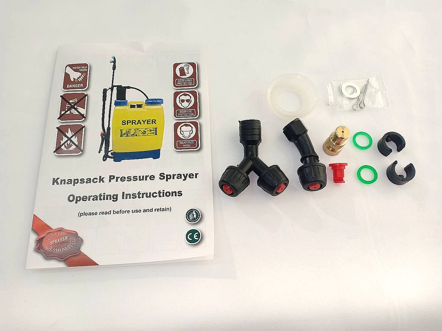 ถังโยกพ่นยา LOTA 20ลิตร ก้านสแตนเลส หัวพ่นทองเหลือง ส่งฟรี