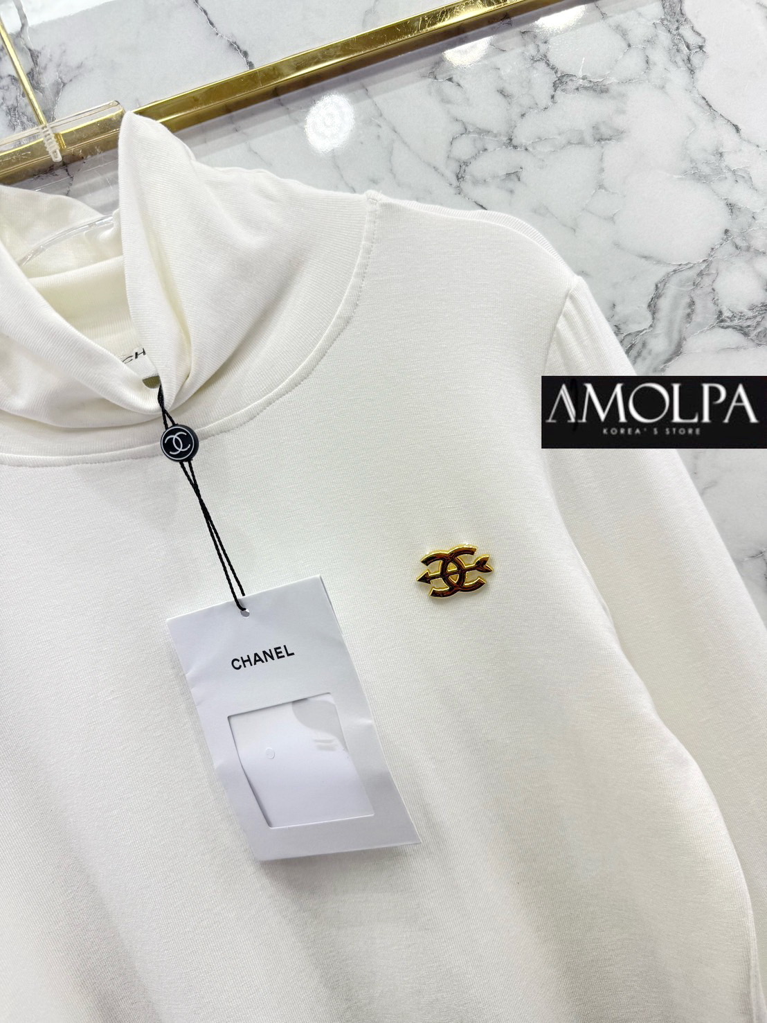 เสื้อแขนยาว CC งาน hiend งานสวยมากๆ ใส่ได้บ่อย ใส่สบาย : สินค้าคุณภาพ (พร้อมส่ง)