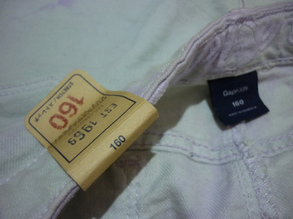 #1กระโปรงยีนส์ GAP ใหม่ป้ายห้อย 28-35-13.5