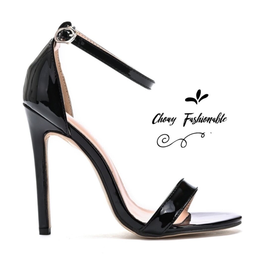 รองเท้าส้นสูงไซส์ใหญ่ 38-46 สูง 4 นิ้ว ส้นสูงนางแบบ ไซส์ใหญ่ KR1099H11