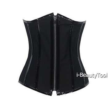 คอร์เซ็ท Corset ครึ่งตัวกระชับแน่น เกรดพรีเมี่ยม ซิปหน้า - XL
