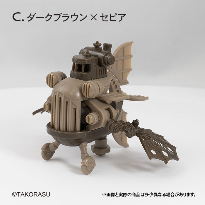 กาชาปองโมเดลเครื่องบิน TAKORASU Collection