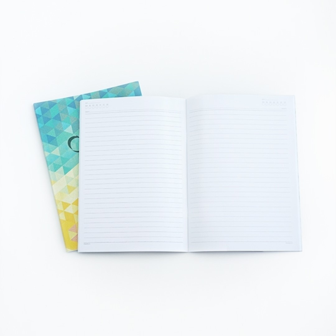 สมุดมุงหลังคา ขนาด B5 80 แกรม ลาย Inspire