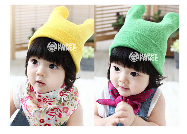 หมวกไหมพรมเด็กเล็ก มีหูสองข้าง เกรดพรีเมี่ยม เนื้อนุ่ม ยืดหยุ่นสูง