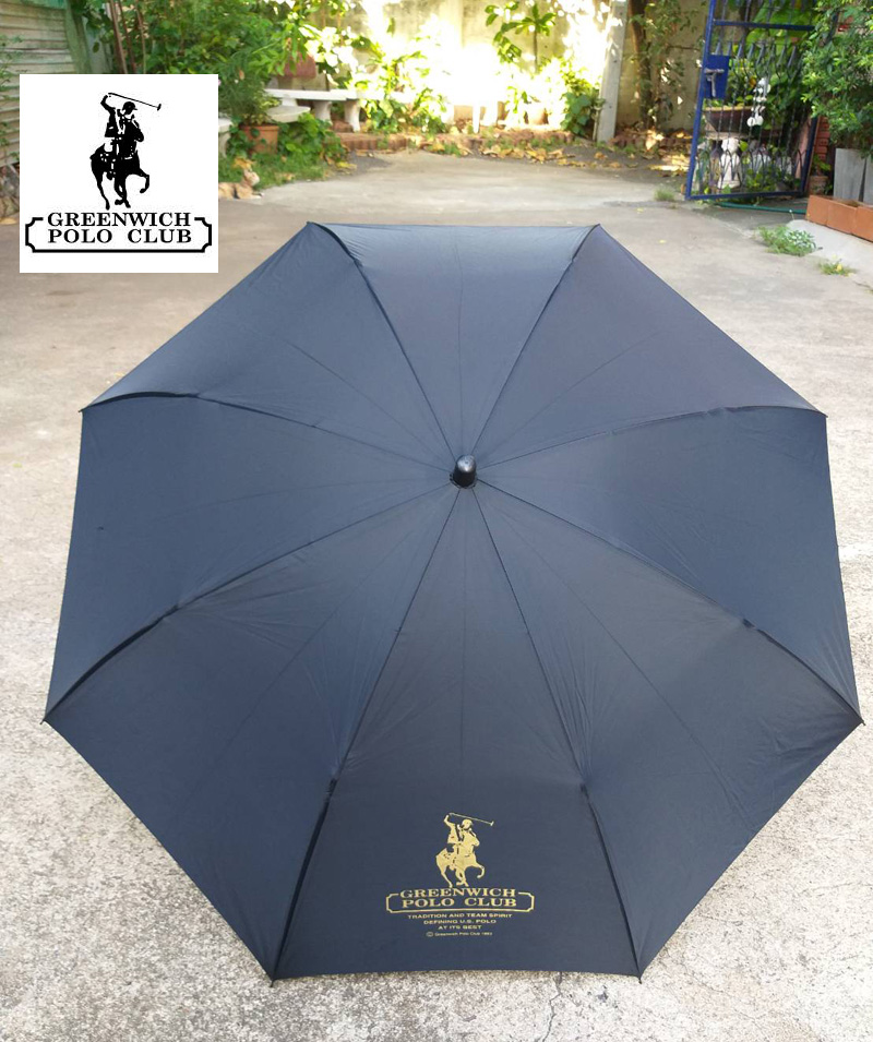 ร่มพับ POLO CLUB สีดำ