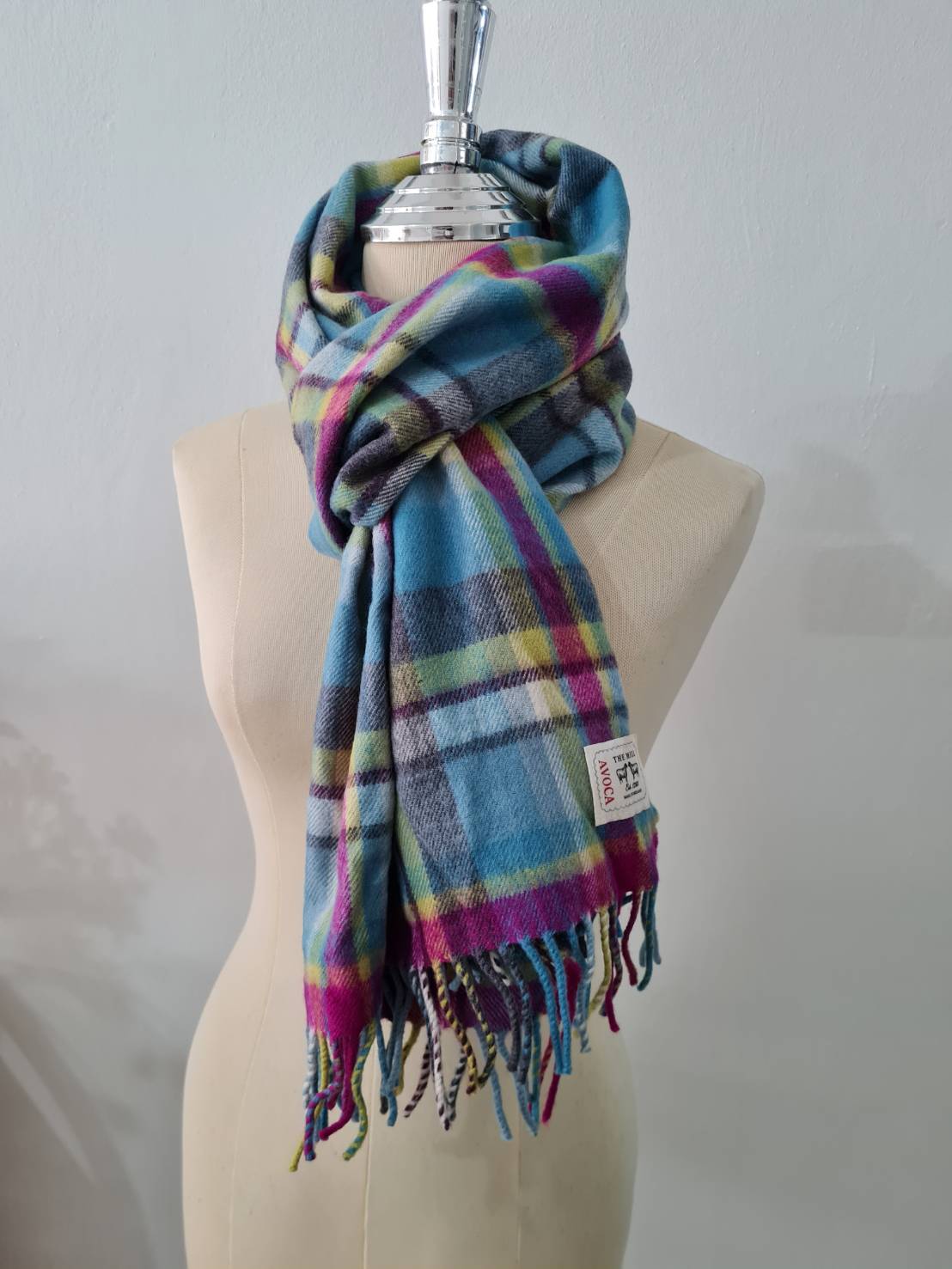 ผ้าพันคอ AVOCA THE MILL MADE IN IRELAND (ของใหม่)