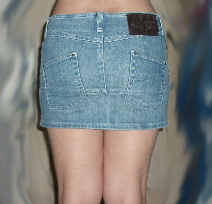 กระโปรงยีนส์แบรนด์ดัง ARMANI Made in ITALY