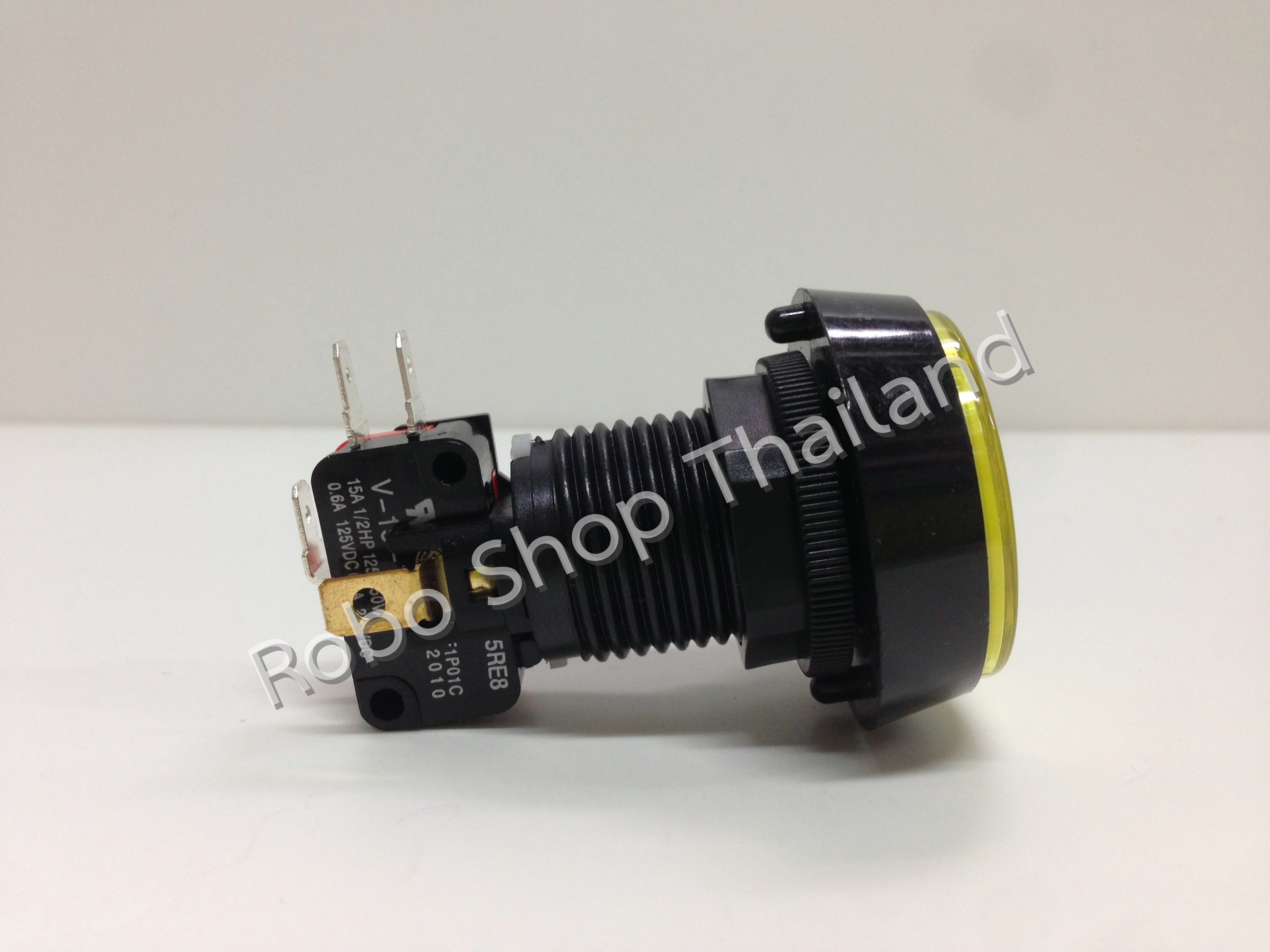 Switch LED 12V. (Yellow)