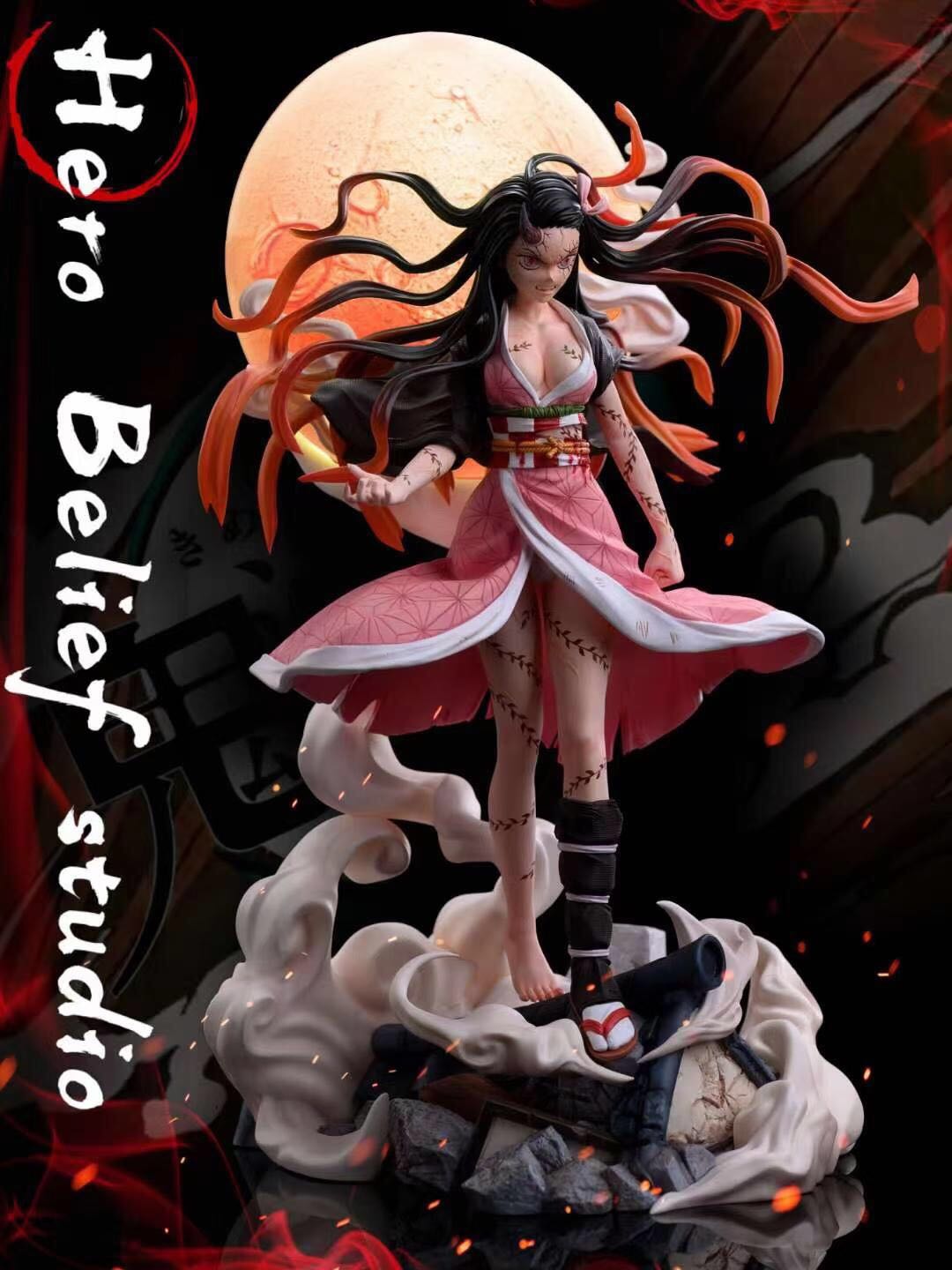 [เปิดจอง] Belief Nezuko - Demon Slayer (์NO lc) มีไฟ LED ที่ดวงจันทร์ Limited 268 pcs.ราคา7800-8800บาท