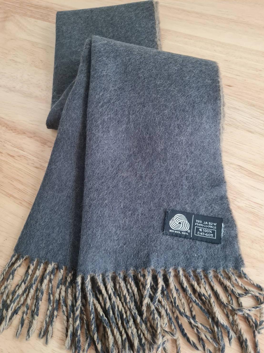 ผ้าพันคอ 100Wool ติดลบหนักได้(มือ1)