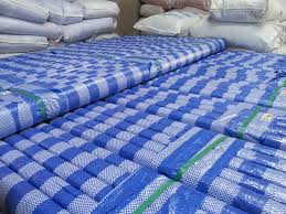 ผ้าฟางฟ้าขาว Blue Sheet