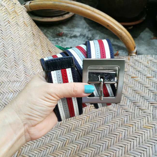 เข็มขัดชายหนังแท้ สวยค่ะเส้นนี้