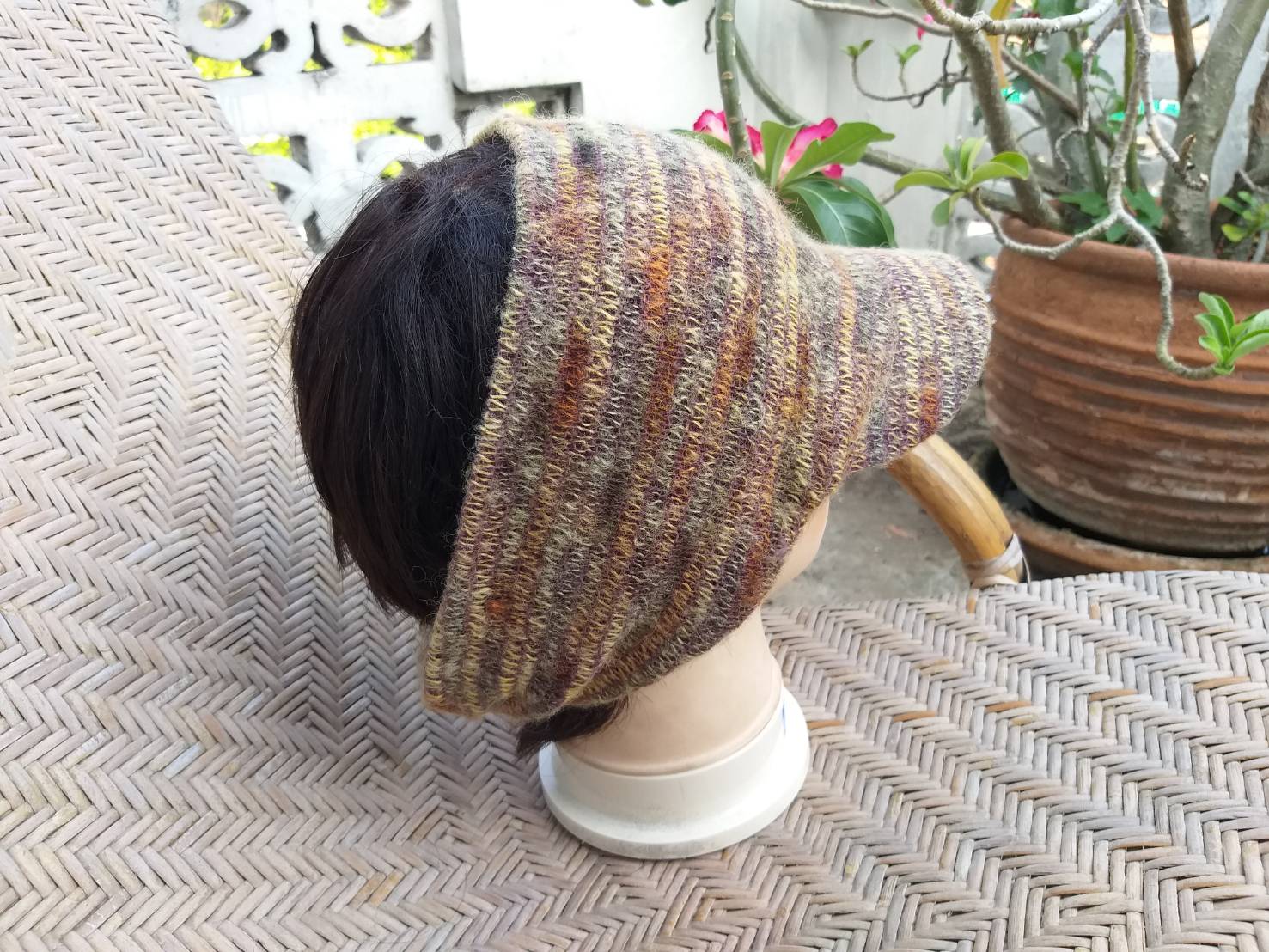 หมวกไหมพรมเปิดหัว เก๋มากค่ะ สวยๆๆๆ