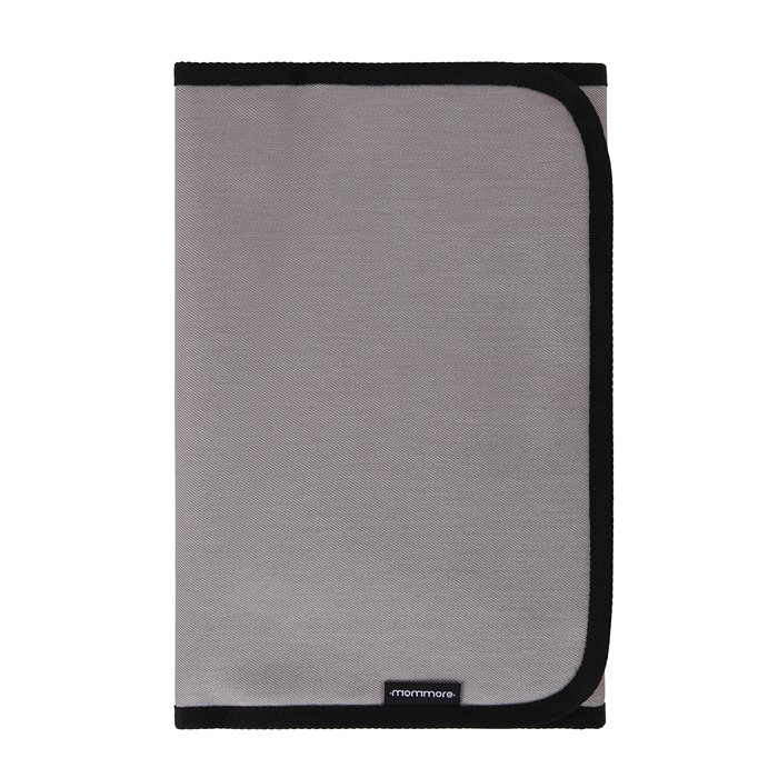 mommore กระเป๋าคุณแม่ กระเป๋าสัมภาระคุณแม่ กระเป๋าแม่ลูกอ่อน กันน้ำ พร้อมแผ่นรองเปลี่ยนผ้าอ้อม จุมาก น้ำหนักเบา เหมาะสำหรับเดินทาง (Grey)