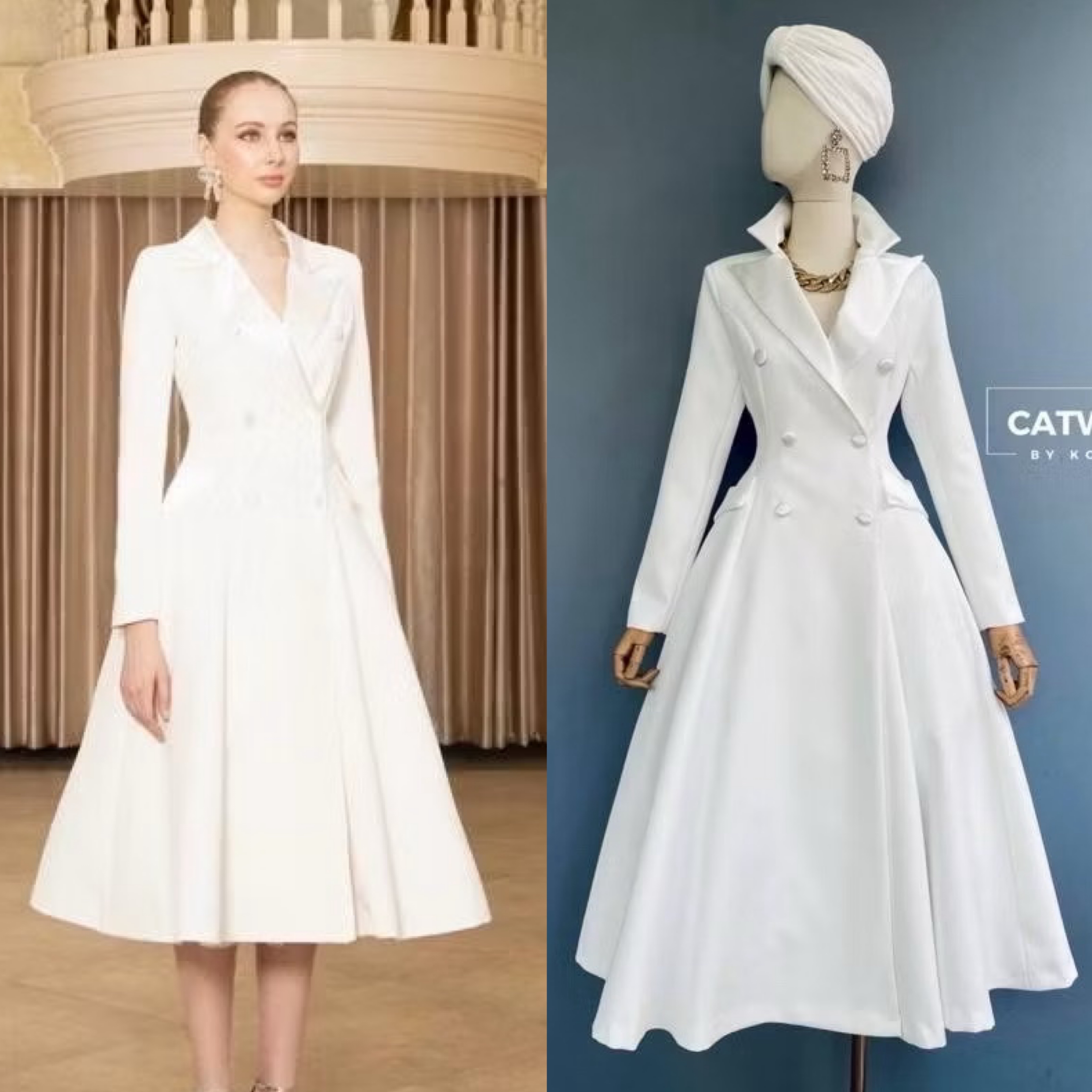 เดรสปกเลื่อมกระโปรงบาน+กระโปรงสุ่ม งานผ้าเนื้อดี ผ้าสวยสุดๆ ใส่สบาย : สินค้าคุณภาพ (พร้อมส่ง)