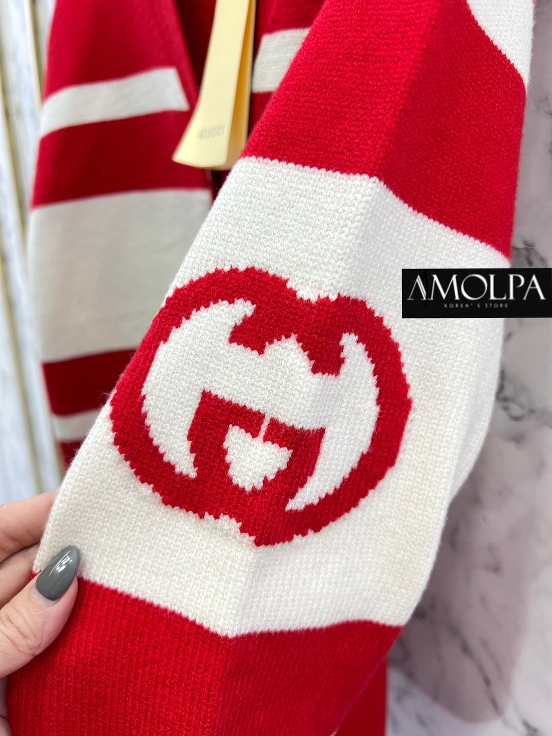 เสื้อไหมพรมคาดิแกน เกรดไฮเอน หนานุ่ม GUCCI KNIT เนื้อผ้าดีม๊าก ผ้าใส่สบายมากกกก ห้ามพลาดเลยนะคะ ใส่สบายสุดๆ : สินค้าคุณภาพ (พร้อมส่ง)