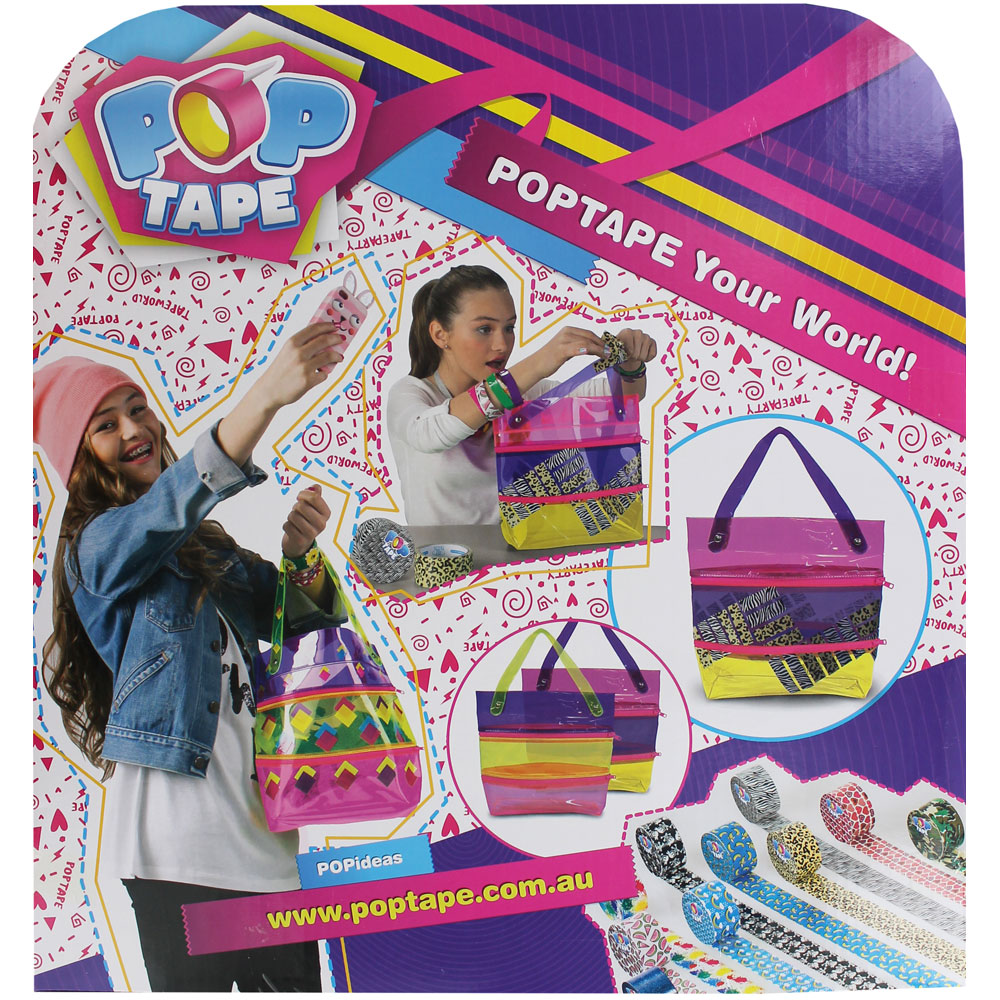 Pop Tape Design Your Own Shopping Bag - DIY กระเป๋าประดิษฐ์ตกแต่งเองได้