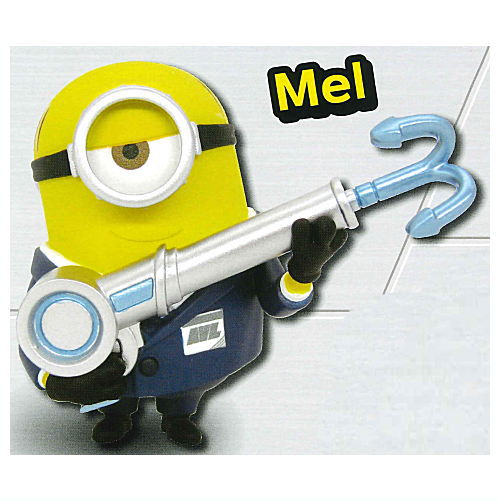 กาชาปองฟิกเกอร์มินเนี่ยน Despicable Me Minion Super Transformation Stand Figure