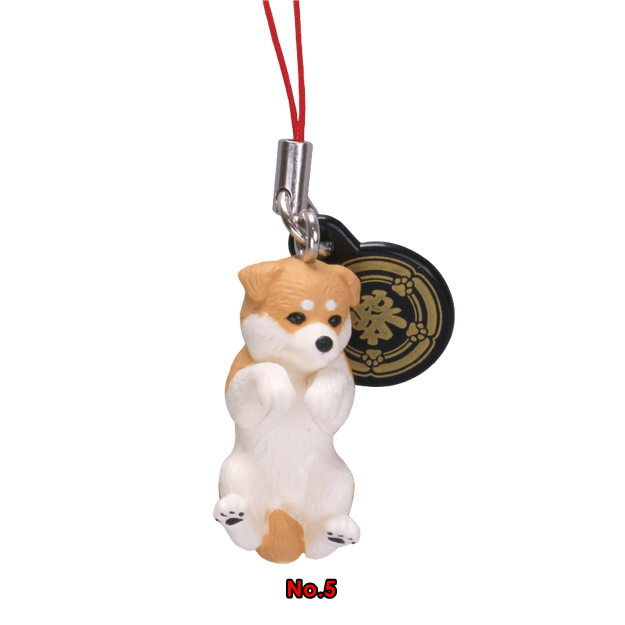 กาชาปองมาสคอทน้องหมาชิบะ Shiba Inu Netsuke