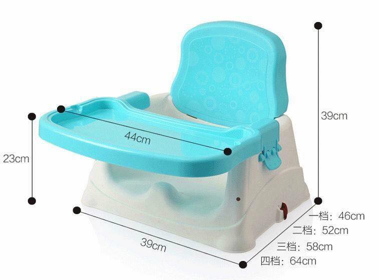 เก้าอี้ทานข้าวเด็ก 3 in 1 Booster ขาตั้งปรับระดับได้