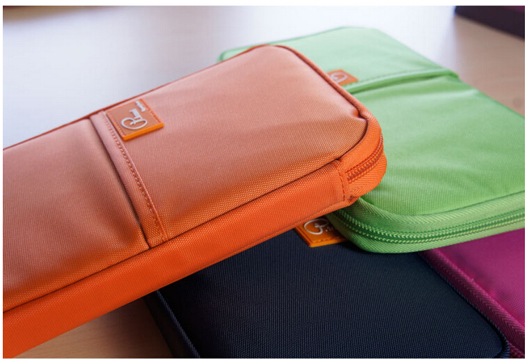 กระเป๋าใส่พาสปอร์ต กระเป๋าใส่หนังสือเดินทาง ใส่เอกสารสำคัญ ช่องเยอะ มีสายคล้องมือ พกพาสะดวก ผลิตจากไนล่อนกันน้ำ คุณภาพดี