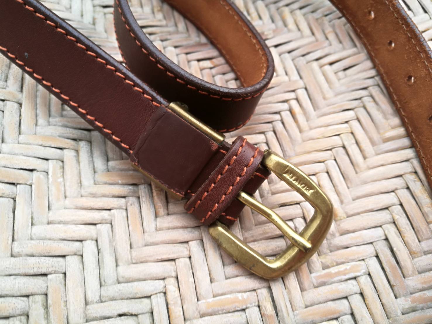 เข็มขัดหนังแท้ EDWIN ของผู้หญิง