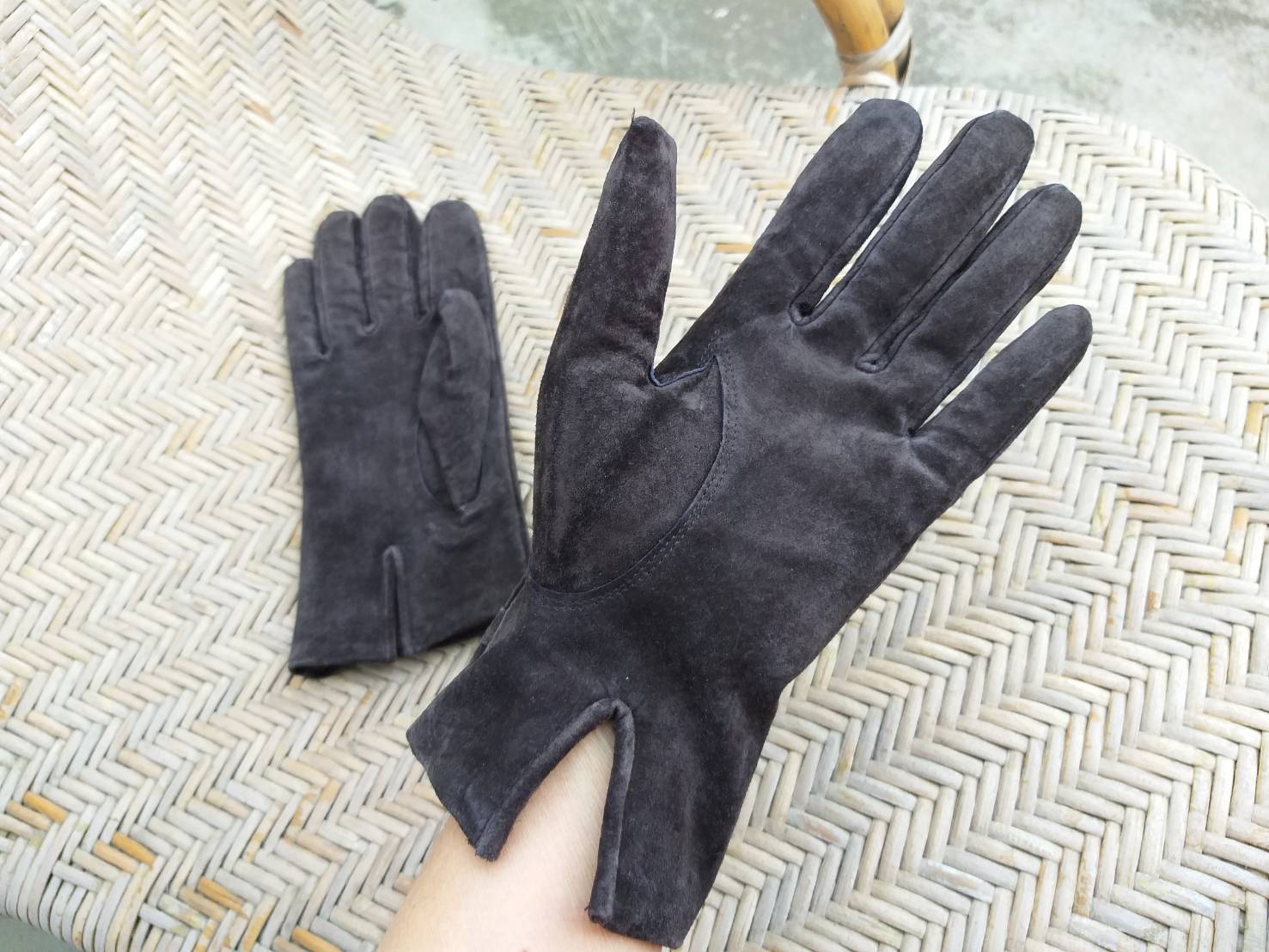 ถุงมือหนังกลับ อุ่นติดลบ ไซด์ S