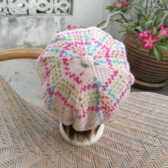 หมวกแก๊ปไหมพรมสุดน่ารัก