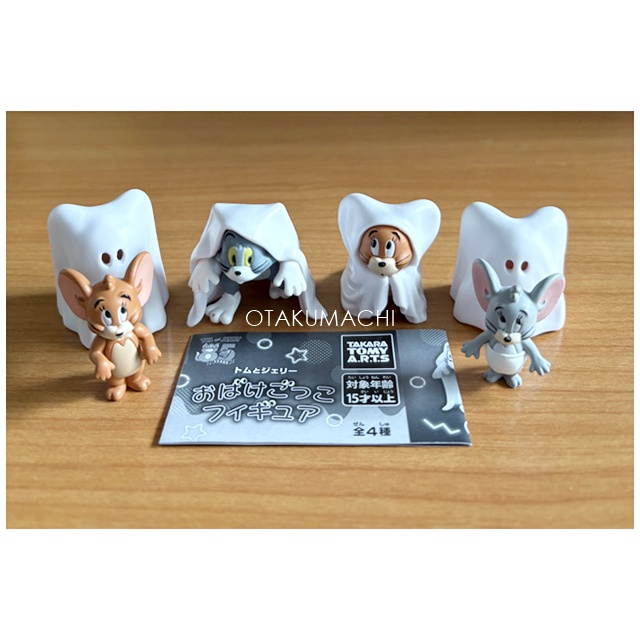 กาชาปองฟิกเกอร์ทอมแอนด์เจอรี่ Tom and Jerry Ghost Figures