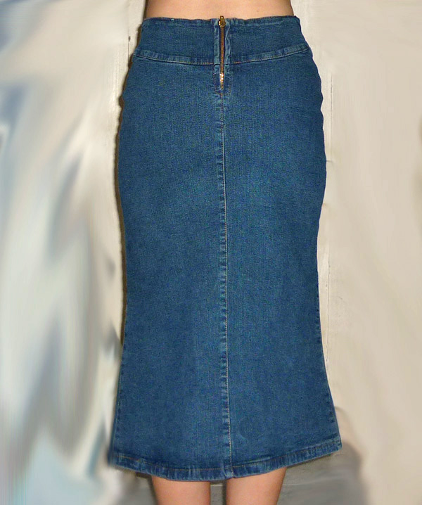 #2กระโปรงตัวยาวเนื้อยืด สวยน่ารักมาก 27-31-25.5