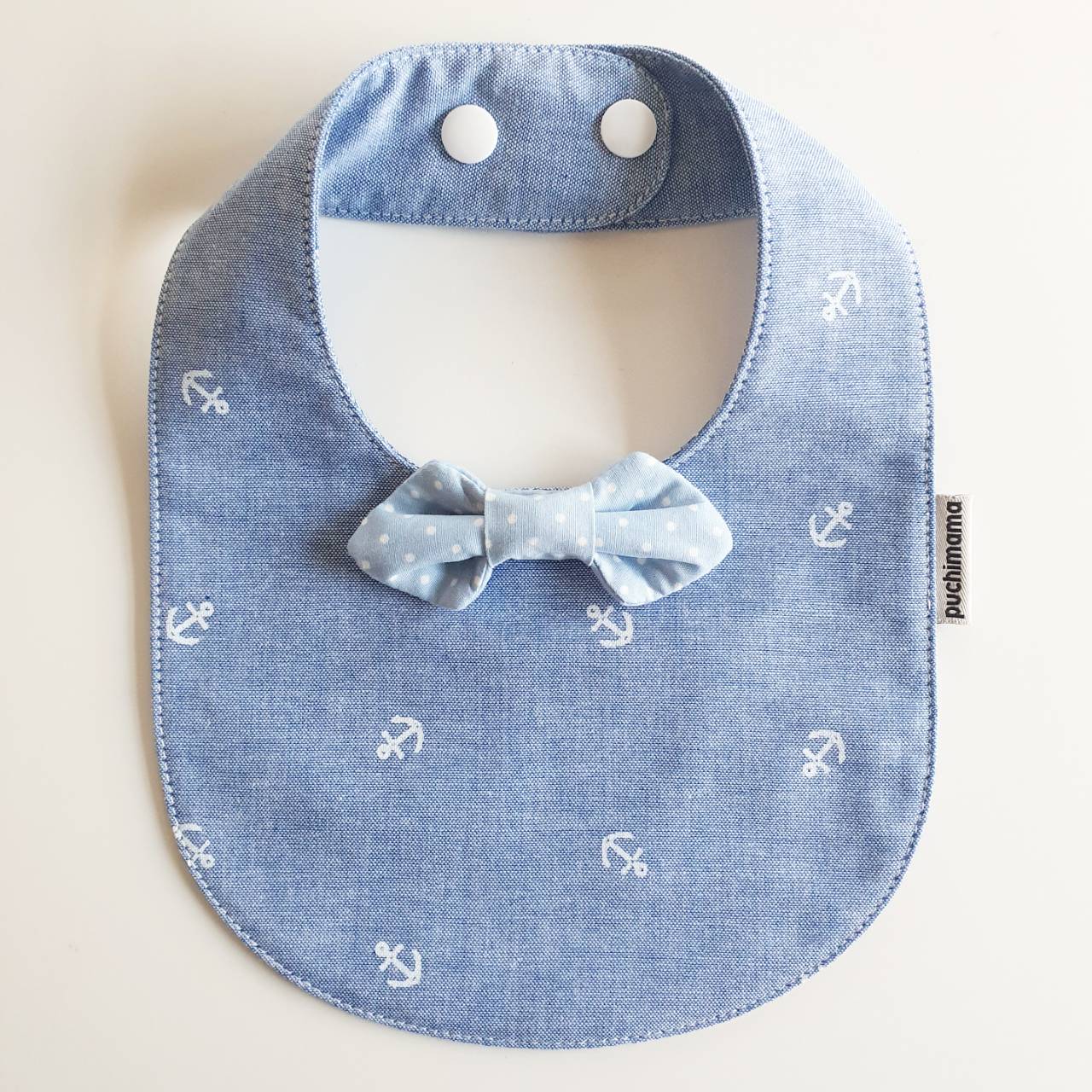 Puchimama "Bow Tie" Bib