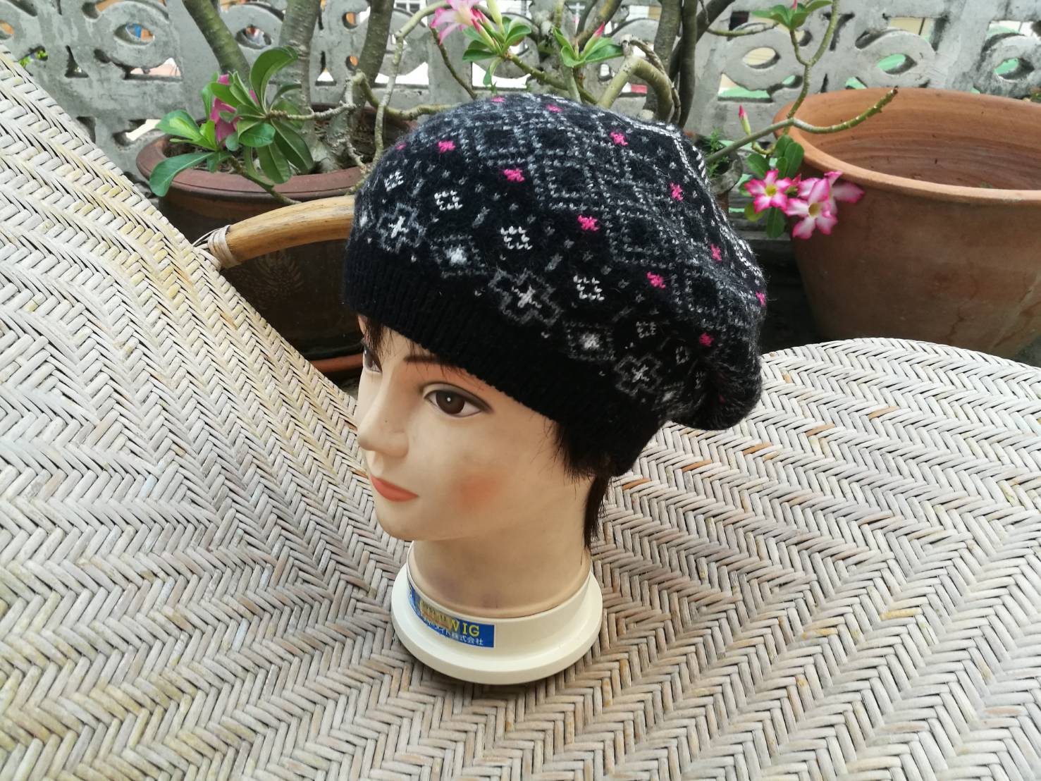 หมวกไหมพรม 2 ชั้น Uniqlo น่ารักมากๆ อุ่นสุดๆ