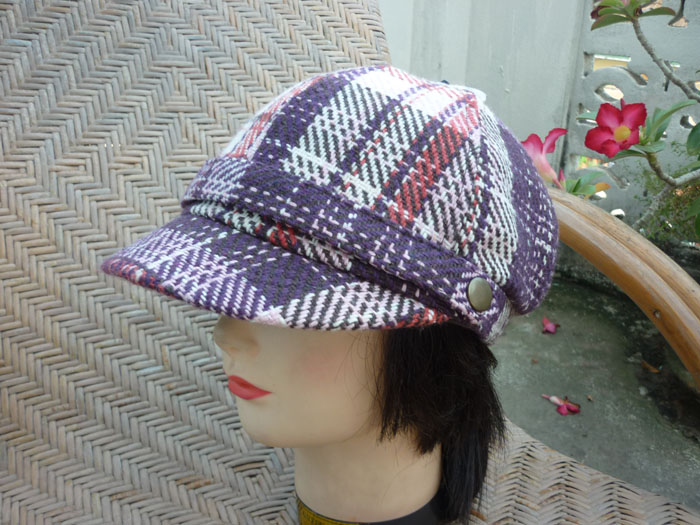 หมวกแก๊ปกันหนาว 10% wool สวยน่ารักมาก /ของใหม่/