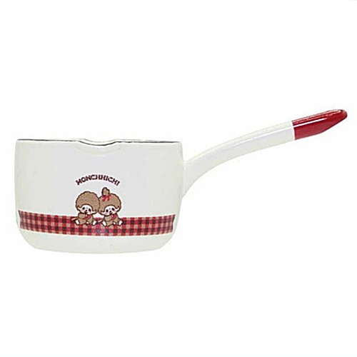 กาชาปองโมเดลเครื่องครัวฟูจิโฮโรขนาดจิ๋วลายม่อนชิชิ FUJIHORO Enamel Monchhichi Collection ครบเซ็ท